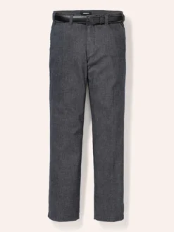 Gürtel-Chino Wool-Look