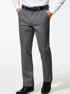 Gürtel-Chino Wool-Look