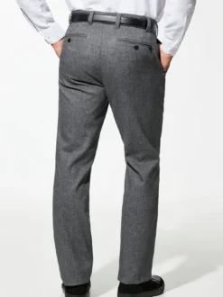 Gürtel-Chino Wool-Look