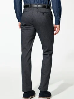 Gürtel-Chino Wool-Look