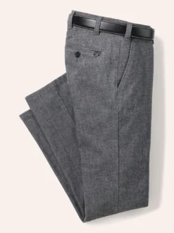 Gürtel-Chino Wool-Look