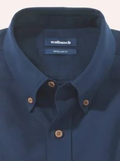 Hemd aus angerautem Baumwoll-Twill