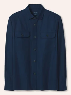 Hemdjacke aus Baumwoll-Mischung