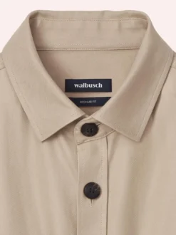 Hemdjacke aus Baumwoll-Mischung