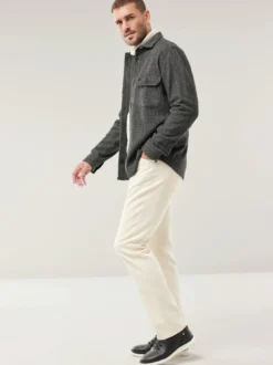 Hemd-Jacke Woll-Mix
