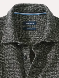 Hemd-Jacke Woll-Mix