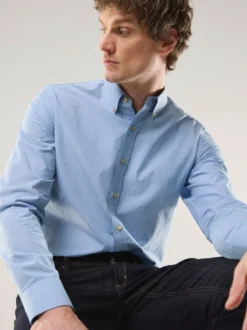Hemd mit Kent-Kragen Button Down