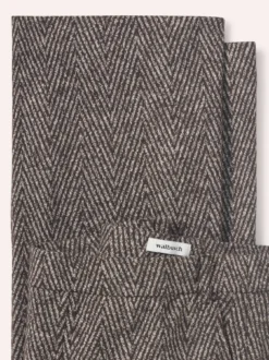Hose aus Fischgrat Jersey