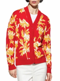 Jacquard Cardigan