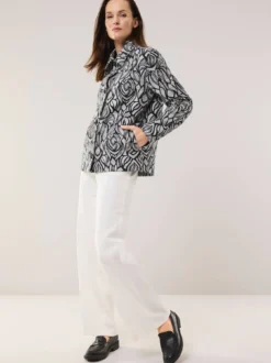 Jacquard Jacke