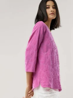 Jacquard Shirtbluse