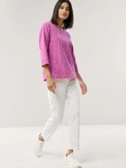 Jacquard Shirtbluse