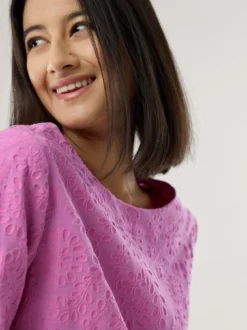 Jacquard Shirtbluse