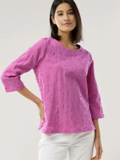 Jacquard Shirtbluse