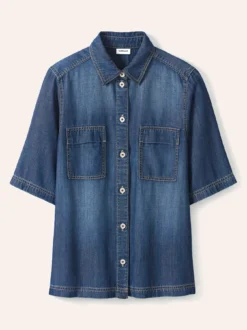 Jeans Hemdbluse