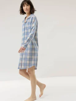 Jersey Flanell Nachthemd