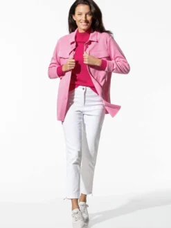 Jersey-Hemdjacke