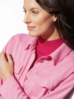 Jersey-Hemdjacke