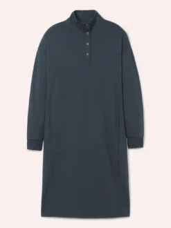 Jerseykleid mit Druckknöpfen