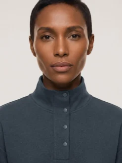 Jerseykleid mit Druckknöpfen