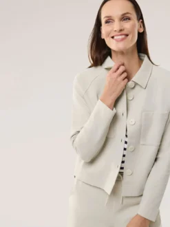 Jersey Twill Jacke