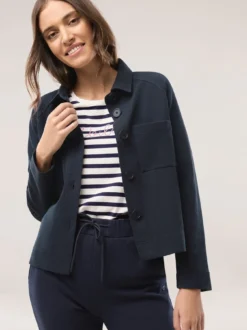 Jersey Twill Jacke