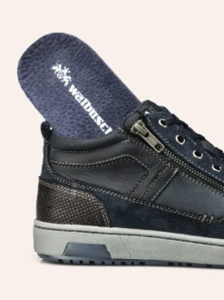 Kalbleder-Schnürer High Top