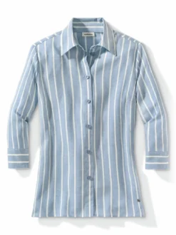 Klima-Bluse Edel-Leinen