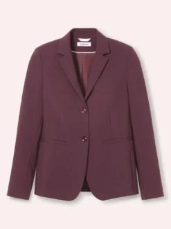 Knitterarmer Blazer mit Revers