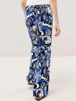Kombihose aus Leinenmix
