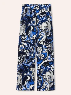 Kombihose aus Leinenmix