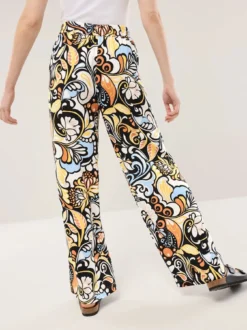 Kombihose aus Leinenmix