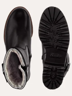 Lammfell-Stiefelette