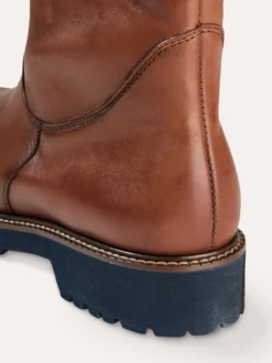 Lammfell-Stiefelette