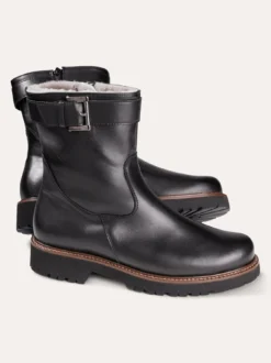 Lammfell-Stiefelette
