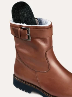 Lammfell-Stiefelette
