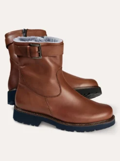 Lammfell-Stiefelette