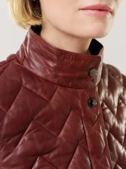 Lammnappa Jacke Sandwichstepp