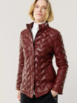 Lammnappa Jacke Sandwichstepp