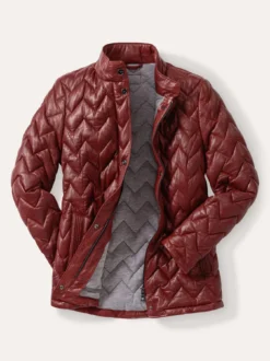Lammnappa Jacke Sandwichstepp