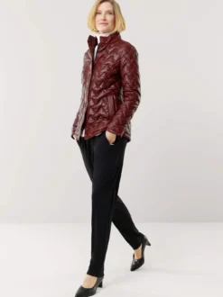 Lammnappa Jacke Sandwichstepp
