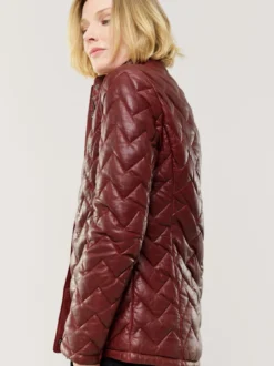 Lammnappa Jacke Sandwichstepp