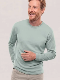 Langarmshirt aus Baumwollmix
