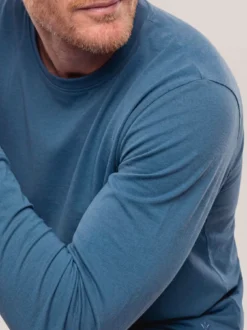 Langarmshirt aus Baumwollmix