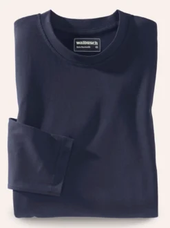 Langarm-Shirt Rundhalsausschnitt