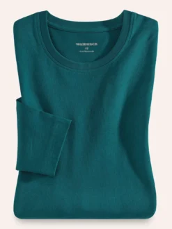 Langarm-Shirt Rundhalsausschnitt