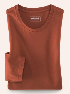 Langarm-Shirt Rundhalsausschnitt