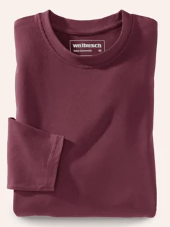 Langarm-Shirt Rundhalsausschnitt