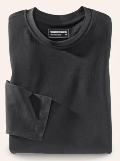 Langarm-Shirt Rundhalsausschnitt