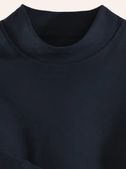 Langarm-Shirt Stehkragen